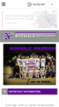 Mobile Screenshot of norwalkwarriors.org